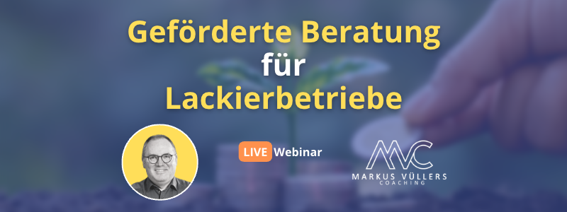 Webinar sponsored consulting paint stores Vüllers