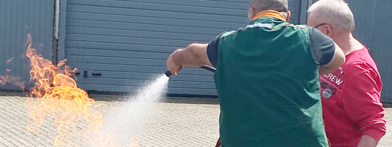 Peters Lacke fire protection employee training