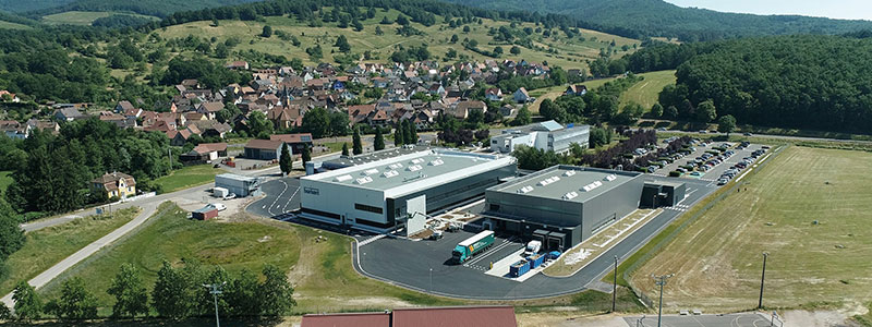 Bürkert extension building location France