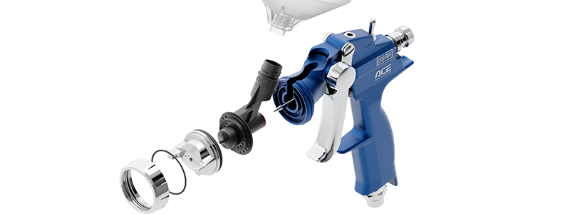 Dürr paint spray gun fast color change EcoGun ACE