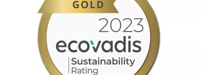 Fronius EcoVadis award for sustainability