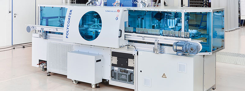 Metallisierungsanlage Singulus Technologies Vakuumkathodenzerstäubung