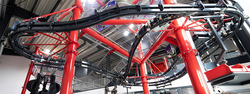 SEH Engineering PaintExpo 2024 Power-and-Free conveyor technology