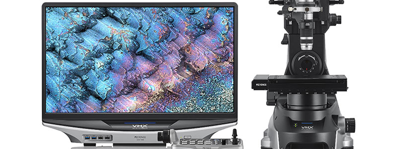 Keyence digital microscope VHX-7000N Surface analysis