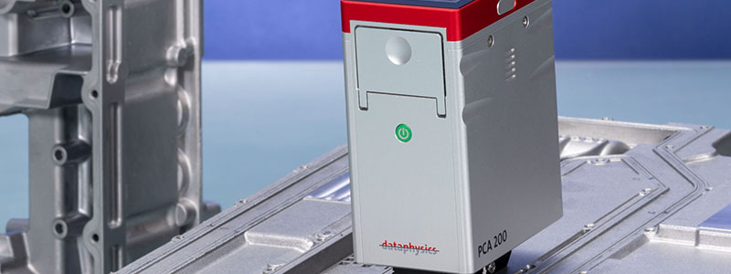 Data Physics mobile contact angle measuring device PCA 200 surfaces