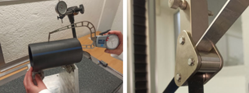 SLV Material testing metal
