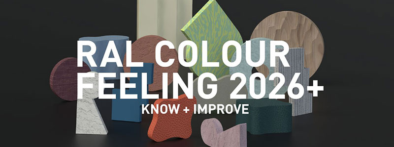 RAL Colour Feeling 2026+ Color trend report Color palette Trend colors