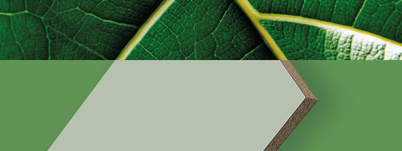 Pfleiderer OrganicBoard Pure P2 chipboard recycled wood
