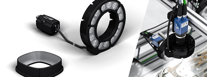 Wenglor ring illumination Dark field attachment Surface inspection