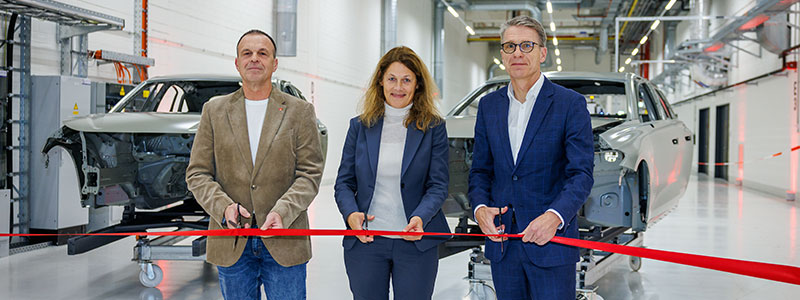 Audi Neckarsulm paint shop opening