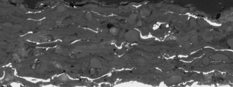 Antimicrobial coating on contact surfaces Cold plasma spraying