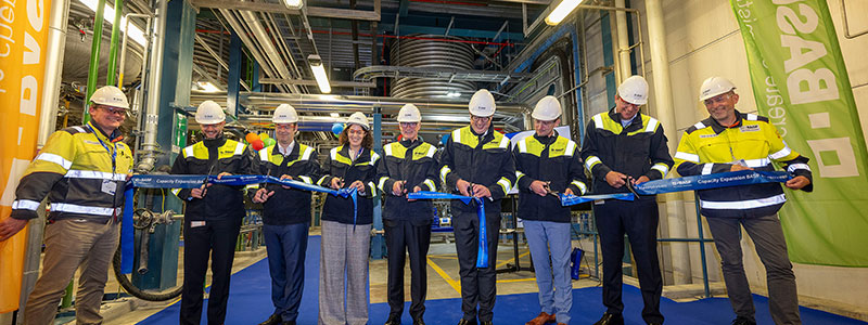 BASF aqueous dispersions new production line Netherlands