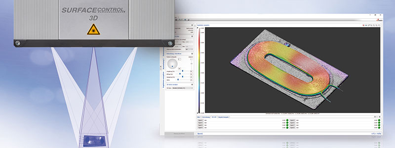 Micro-Epsilon 3D snapshot sensors SurfaceControl surface measurement technology