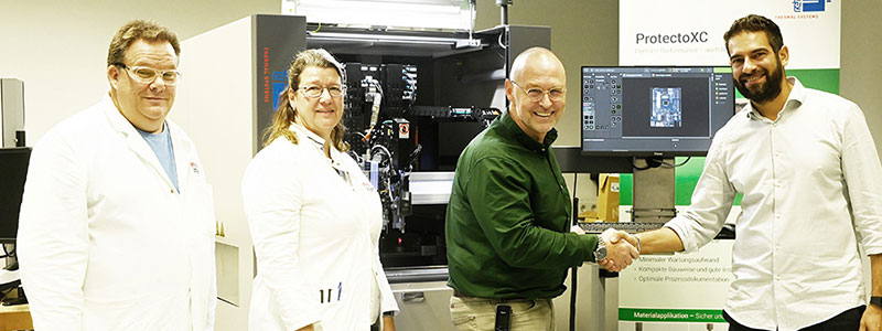 Peters painting and dispensing machine Rehm ProtectoXC