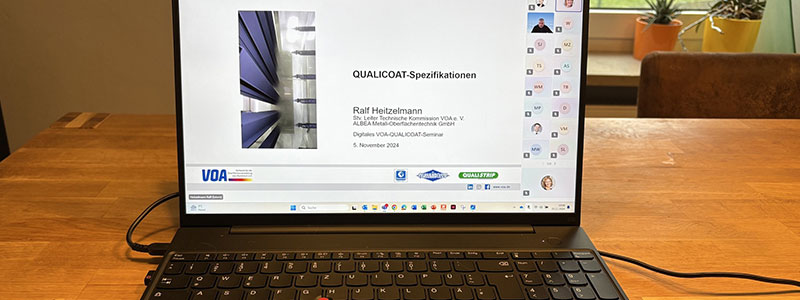 VOA Seminars Coating Qualicoat Eloxal