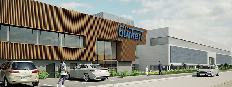 Bürkert Gerabronn plant modernization expansion
