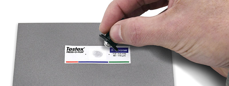 DeFelsko roughness test surfaces Testex Replica Tapes