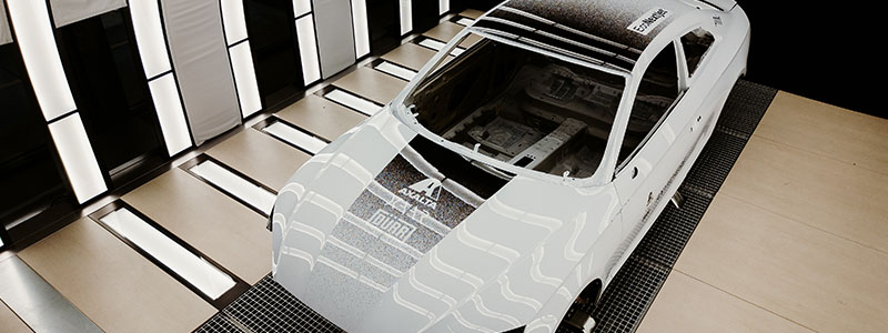 Dürr Axalta digital painting Overspray-free cooperation