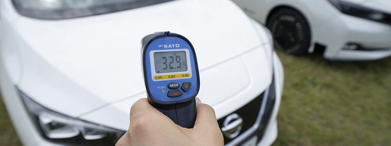 Paint cooling vehicle surface Nissan vehicle paint