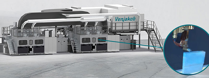 Venjakob spray coating system Battery Show Europe 2025