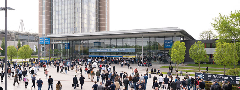 ligna 2025 arrival climate ticket public transport