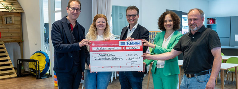 schlötter donates children's home