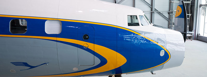 New livery Lockheed Super Star Lufthansa