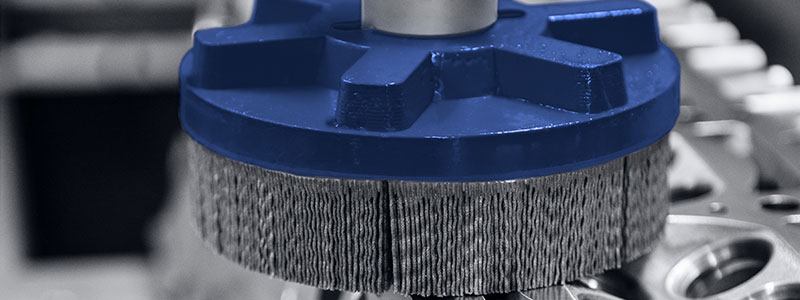 Atorn disk brushes Machining Deburring Rounding Surface finishing Hahn + Kolb