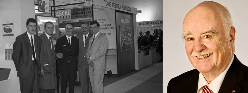 Horst Lach 65th anniversary of service Lach Diamant