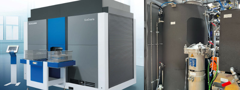 Ecoclean EcoCvario water-based fine cleaning system