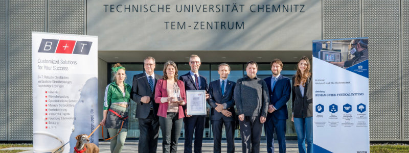 B+T Innovation Award 2025 TU Chemnitz