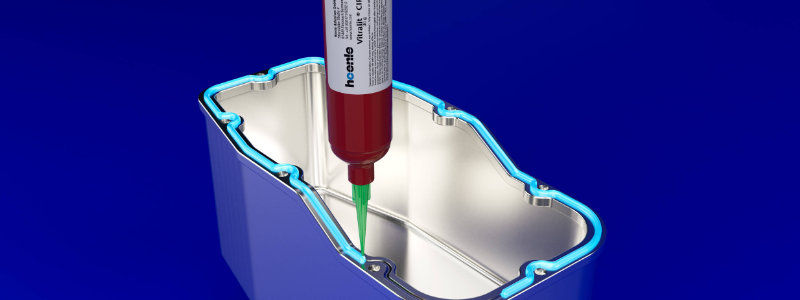 Hoenle sealing material electronic housing UV curing