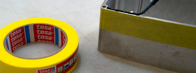 Masking tapes Painting Powder coating Gluing Rowers Tesa