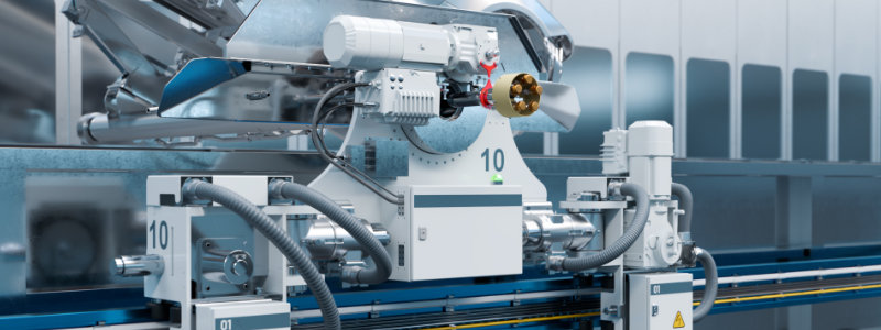 Dürr electric rotary dip process RoDip