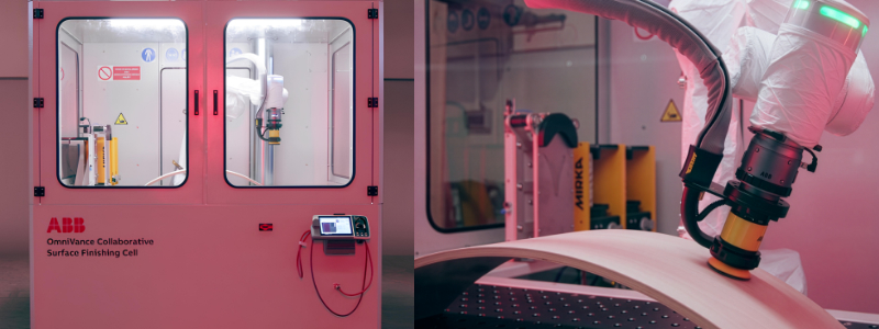 ABB grinding and polishing cell Surface treatment