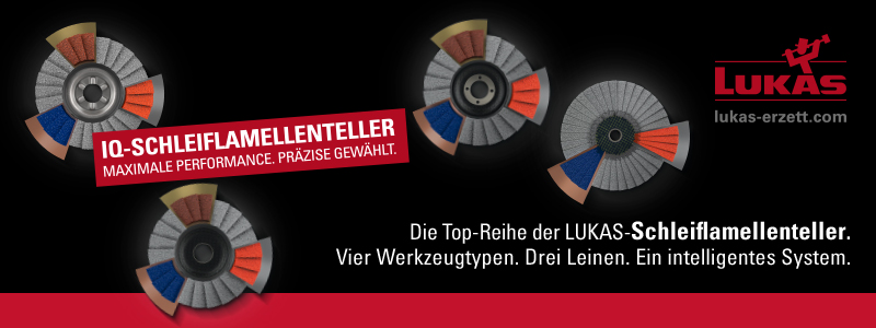 iQ Series Lukas-Erzett Sanding Disc