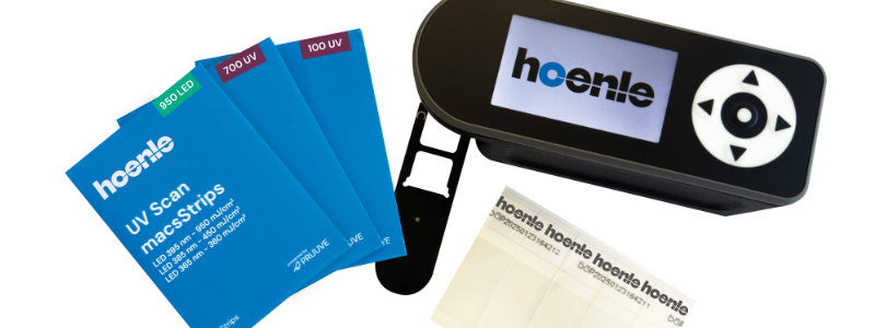 Hoenle UV Scan Macs Dose Measurement System LED Strips