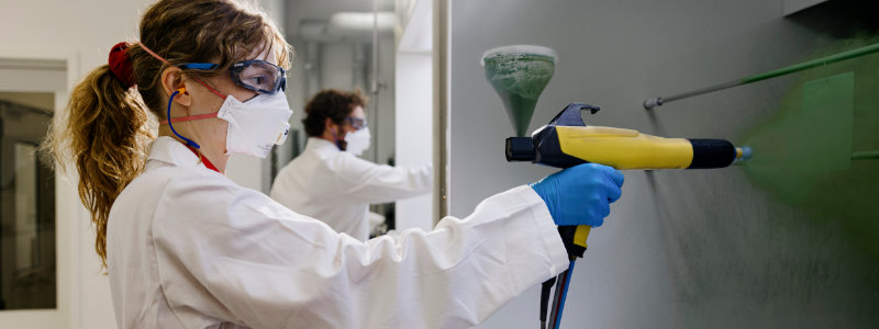 Brillux Powder Coatings for Military Technology, Switzerland